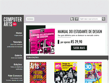 Tablet Screenshot of computerarts.com.br